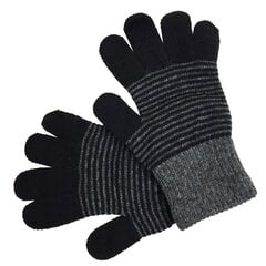 Knitas детские перчатки 057*04, тёмно-серый/светло-серый 4779018644464 цена и информация | Шапки, перчатки, шарфы для мальчиков | pigu.lt