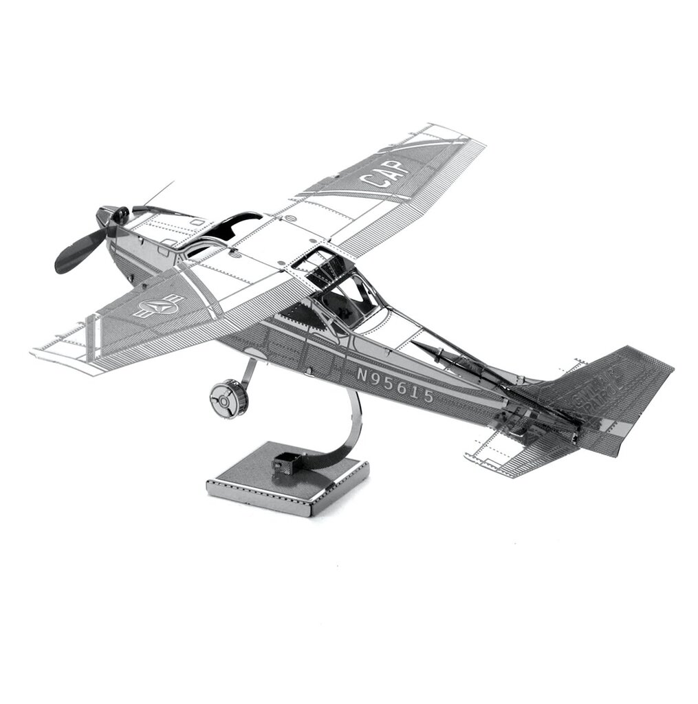 Metalinis 3D konstruktorius Metal Earth Cessna Skyhawk 172 kaina ir informacija | Konstruktoriai ir kaladėlės | pigu.lt