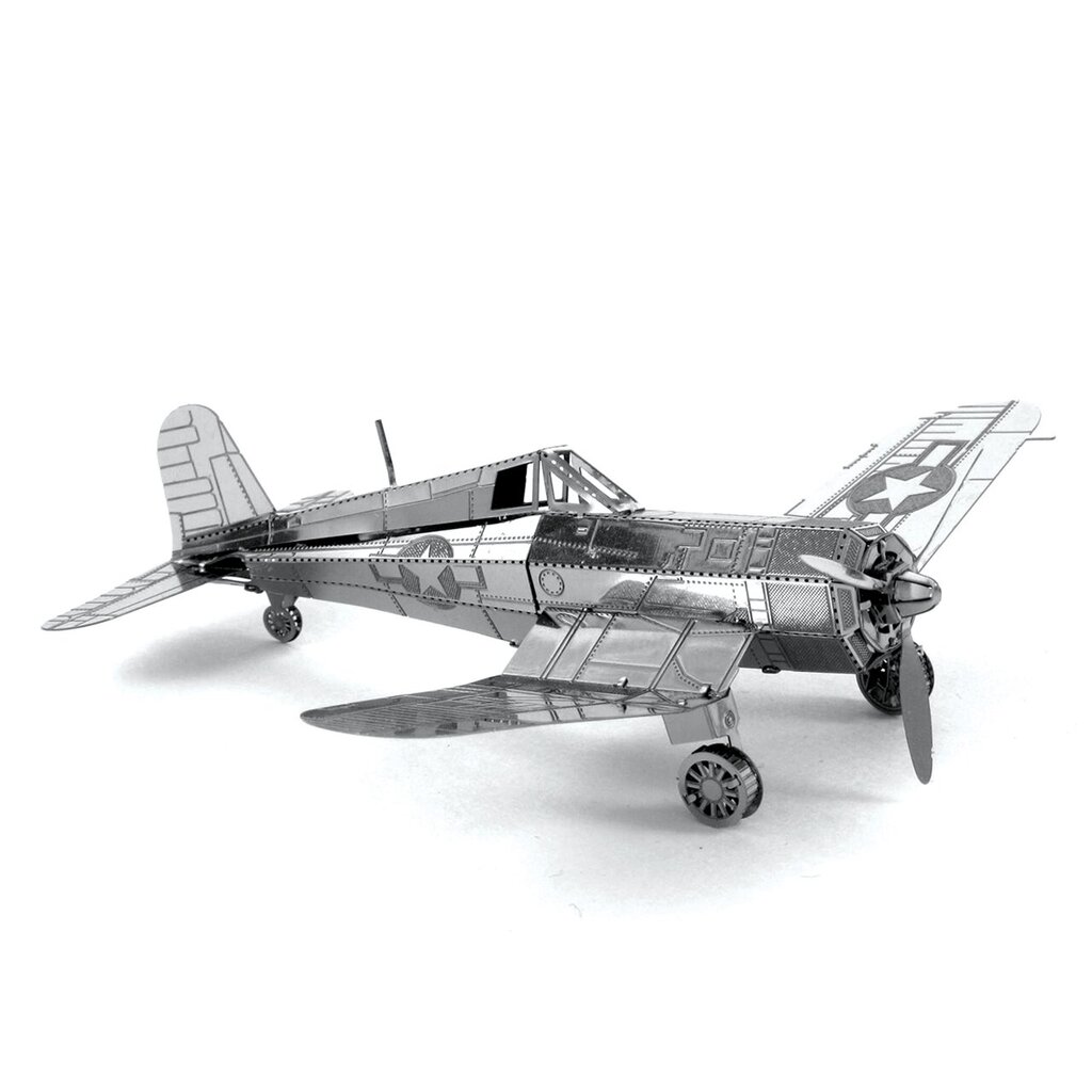 Metalinė dėlionė - konstruktorius Metal Earth F4U Corsair 3D kaina ir informacija | Konstruktoriai ir kaladėlės | pigu.lt