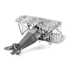 Metalinė dėlionė - konstruktorius Metal Earth Fokker D-VII 3D цена и информация | Конструкторы и кубики | pigu.lt