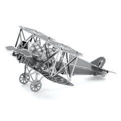 Metalinė dėlionė - konstruktorius Metal Earth Fokker D-VII 3D цена и информация | Конструкторы и кубики | pigu.lt