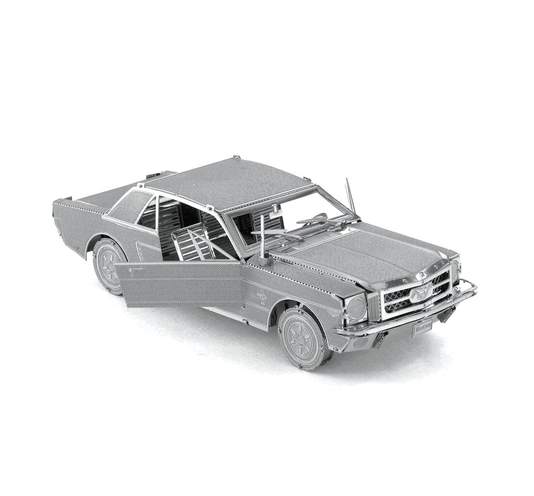 Metalinė dėlionė - konstruktorius Metal Earth Ford 1965 Mustang 3D kaina ir informacija | Konstruktoriai ir kaladėlės | pigu.lt