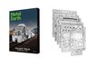 Metalinė dėlionė - konstruktorius Metal Earth Freight Train Set 3D kaina ir informacija | Konstruktoriai ir kaladėlės | pigu.lt