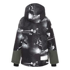 Детская куртка Molo Castor, черный/белый цена и информация | Куртка для мальчика | pigu.lt