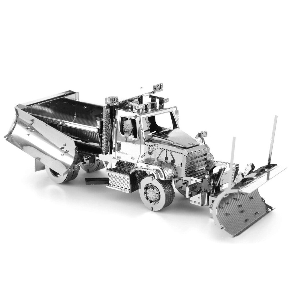 Metalinė dėlionė - konstruktorius Metal Earth Freightliner Snow Plow 3D kaina ir informacija | Konstruktoriai ir kaladėlės | pigu.lt