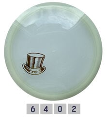 Discgolf DISCMANIA Fairway Driver GLOW MAGICIAN Active Premium White 6/4/0/2 цена и информация | Диск-гольф | pigu.lt