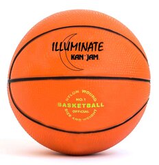 Basketball ball outdoor KANJAM Illuminate цена и информация | Волейбольные мячи | pigu.lt