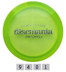 Diskgolfo diskas Discmania Fairway Driver C-Line FD3 Originals Barstamp, žalias kaina ir informacija | Diskgolfas | pigu.lt