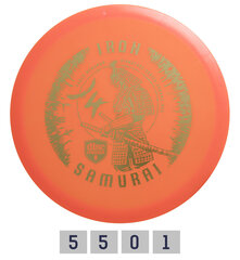 Diskgolfo diskas Discmania Midrange Driver C-Line MD3 Iron Samurai 4, oranžinis kaina ir informacija | Diskgolfas | pigu.lt