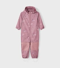 Детский комбинезон Name It, серо-розовый цена и информация | Непромокаемая одежда для детей | pigu.lt
