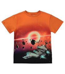 Детская футболка Roxo Molo, оранжевый/черный цена и информация | Рубашка для мальчиков | pigu.lt