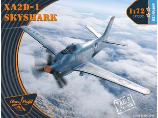 Surenkamas modelis XA2D-1 Skyshark Clear Prop! CP72005 цена и информация | Конструкторы и кубики | pigu.lt