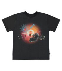 Детская футболка Rill Molo, черный/красный цена и информация | Рубашка для мальчиков | pigu.lt