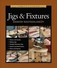 Tauntons Complete Illustrated Guide to Jigs & Fix tures цена и информация | Книги о питании и здоровом образе жизни | pigu.lt