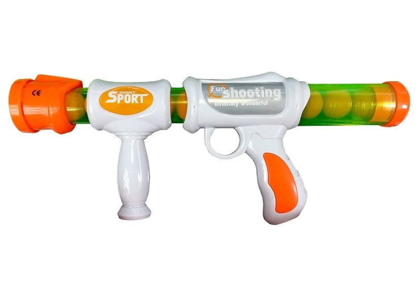 Šautuvas su minkštais kamuoliukais ir taikiniais kaina ir informacija | Žaislai berniukams | pigu.lt