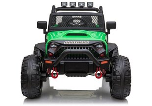 Dvivietis elektromobilis džipas Jeep JC666, žalias kaina ir informacija | Elektromobiliai vaikams | pigu.lt