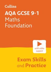 AQA GCSE 9-1 Maths Foundation Exam Skills and Practice: Ideal for the 2024 and 2025 Exams цена и информация | Книги для подростков  | pigu.lt