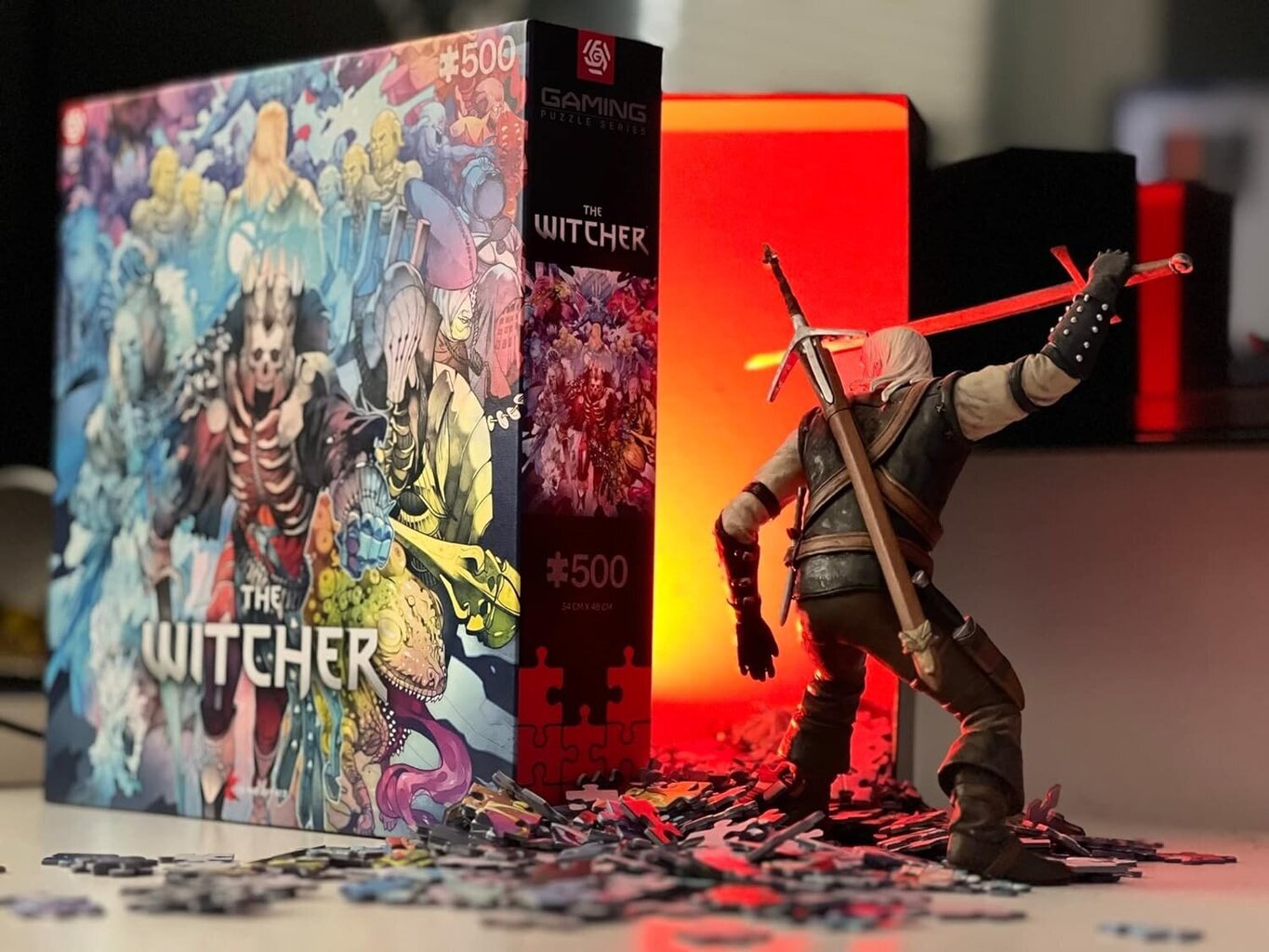 Delionė Good Loot The Witcher Monster Faction, 500 d. kaina ir informacija | Dėlionės (puzzle) | pigu.lt