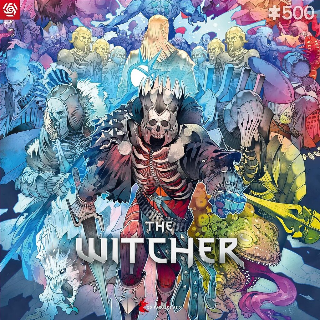 Delionė Good Loot The Witcher Monster Faction, 500 d. kaina ir informacija | Dėlionės (puzzle) | pigu.lt