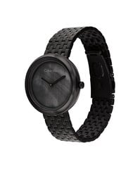 Calvin Klein Twisted Bezel moteriškas laikrodis kaina ir informacija | Moteriški laikrodžiai | pigu.lt