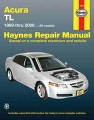 Acura TL for TL models (1999-2008) Haynes Repair Manual (USA): All models цена и информация | Путеводители, путешествия | pigu.lt