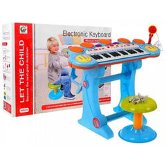 Vaikiškas pianinas su kėdute ir mikrofonu Canhui Toys цена и информация | Развивающие игрушки | pigu.lt