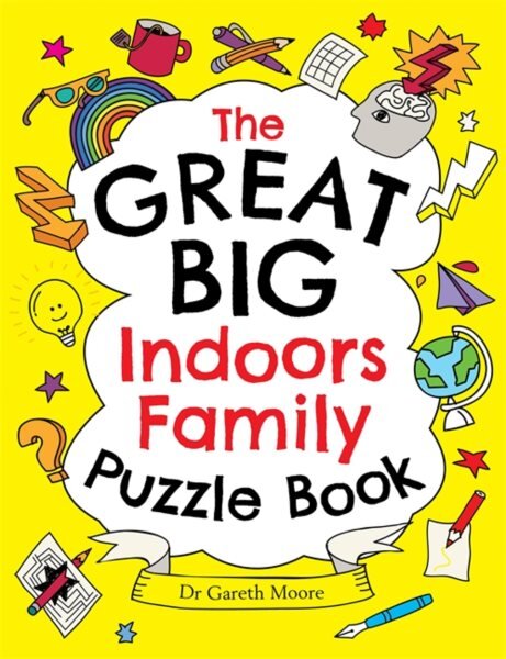 Great Big Indoors Family Puzzle Book kaina ir informacija | Knygos paaugliams ir jaunimui | pigu.lt