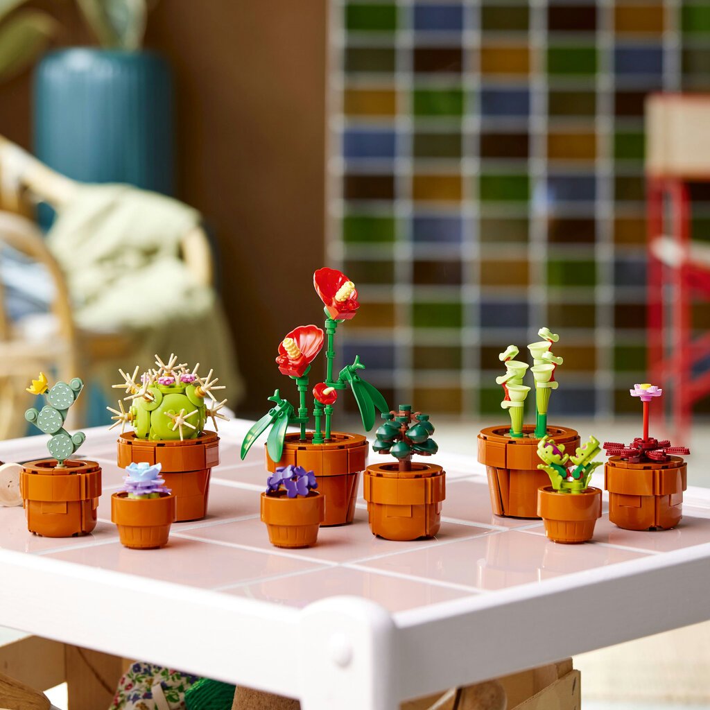 10329 LEGO® Icons Miniatiūriniai augalai kaina ir informacija | Konstruktoriai ir kaladėlės | pigu.lt