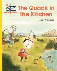 Reading Planet - The Quack in the Kitchen - Yellow: Galaxy kaina ir informacija | Knygos paaugliams ir jaunimui | pigu.lt