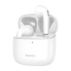 Беспроводные наушники Baseus Bowie E8 TWS — белые цена и информация | Теплая повязка на уши, черная | pigu.lt