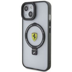 Ferrari FEHMP15MUSCAH iPhone 15 Plus | 14 Plus 6.7" transparent hardcase Ring Stand 2023 Collection MagSafe цена и информация | Чехлы для телефонов | pigu.lt