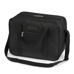 Rankinio bagažo krepšys Solier STB01, 40x25x20 cm, juodas цена и информация | Чемоданы, дорожные сумки | pigu.lt