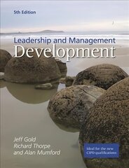 Leadership and Management Development 5th edition kaina ir informacija | Ekonomikos knygos | pigu.lt