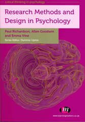 Research Methods and Design in Psychology kaina ir informacija | Socialinių mokslų knygos | pigu.lt
