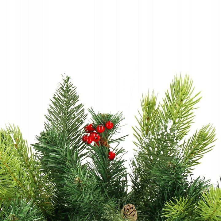 Dirbtinė Kalėdinė girlianda Springos CA0947, 100 cm kaina ir informacija | Eglutės, vainikai, stovai | pigu.lt