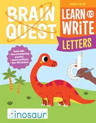 Brain Quest Learn to Write: Letters цена и информация | Книги для малышей | pigu.lt
