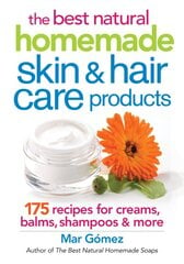 Best Natural Homemade Skin and Haircare Products kaina ir informacija | Saviugdos knygos | pigu.lt