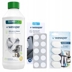 Универсальная жидкость для очистки молочных систем Wessper Clean Milk Green Clean Tabs Clean Oil, 500 мл цена и информация | Очистители | pigu.lt