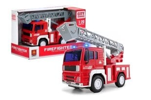 Пожарная машина со звуковыми и световыми эффектами City Service цена и информация | Игрушки для мальчиков | pigu.lt