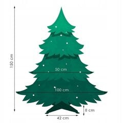 Dirbtinė Kalėdinė eglutė Springos CT0130, 150 cm kaina ir informacija | Eglutės, vainikai, stovai | pigu.lt