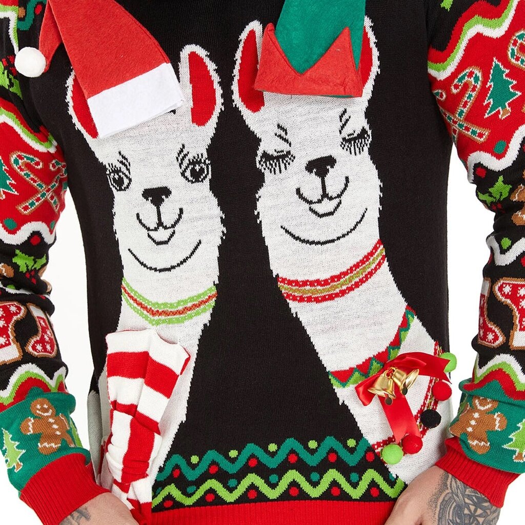 Kalėdinis megztinis unisex, įvairių spalvų цена и информация | Megztiniai moterims | pigu.lt