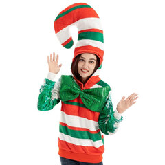 Рождественский свитер в форме конфеты-трости цена и информация | Свитера женские | pigu.lt