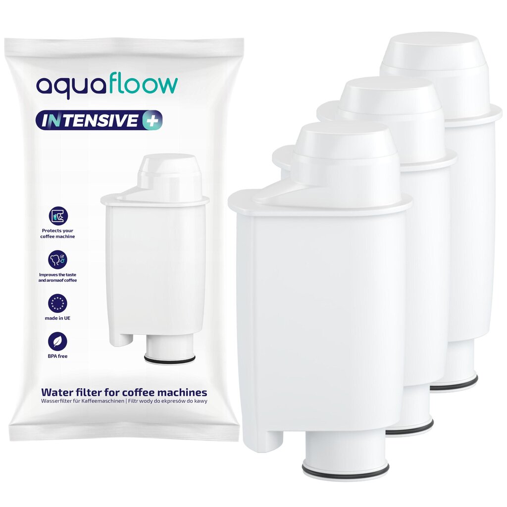 AquaFloow Intensive+, 3 vnt. цена и информация | Priedai kavos aparatams | pigu.lt
