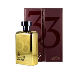 Ароматная вода Ombre Leather 33 Fragrance World для мужчин, 100 мл цена и информация | Мужские духи | pigu.lt