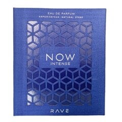 Rave Now Intense Eau de Parfum для мужчин 100 мл цена и информация | Мужские духи | pigu.lt