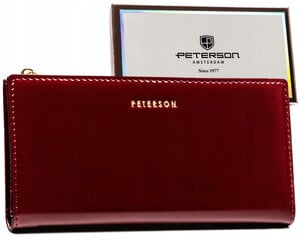 Moteriška piniginė Peterson, raudona kaina ir informacija | Piniginės, kortelių dėklai moterims | pigu.lt