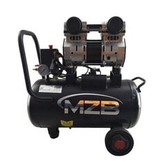 Воздушный компрессор MZB 24л 210л/мин 8бар безмасляный цена и информация | Компрессоры | pigu.lt