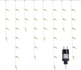 Светодиодная цепочка Gresonic 400 с сосульками, 10 м цена и информация | Гирлянды | pigu.lt