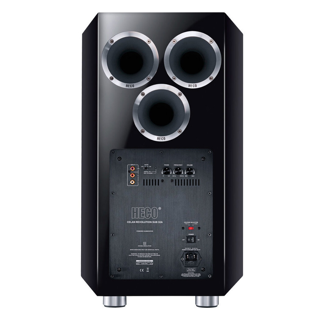 Heco Revolution Sub 32 A kaina ir informacija | Namų garso kolonėlės ir Soundbar sistemos | pigu.lt
