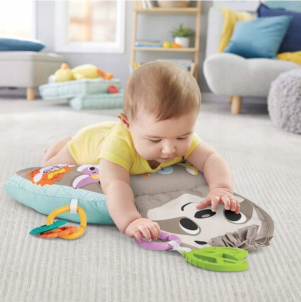 Kūdkio žaidimų pagalvė su vibraicija Fisher-Price kaina ir informacija | Žaislai kūdikiams | pigu.lt